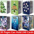 thumbnail image 2 of Christmas 240pcs Album Charizard Cards Album Book Cartoon Anime New 240PCS Game Card Holder Collection Folder Kid Cool Toy Gift, 2 of 5