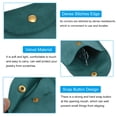 thumbnail image 3 of Uxcell 20 Paquete de Bolsas de Joyería, 3x3" Bolsas de Terciopelo Suave con Botón a Presión Almacenamiento Portátil para Anillos, Azul Lago, 3 of 7