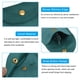 thumbnail image 3 of Uxcell 20 Paquete de Bolsas de Joyería, 3x3" Bolsas de Terciopelo Suave con Botón a Presión Almacenamiento Portátil para Anillos, Azul Lago, 3 of 7