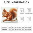 thumbnail image 5 of Fall Animals Throw Pillow Covers  Deer Fox Autumn Leaves Decorative Pillows for Sofa Couch Fall Decor, 5 of 5