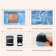 thumbnail image 4 of ·NEST BLANCHE· Portabebés para recién nacidos y niños pequeños, capacidad de peso de 7 a 35 libras, diseño de mochila ergonómica, opciones orientadas hacia adelante y hacia atrás, azul, 4 of 5