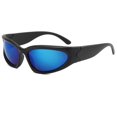 thumbnail image 1 of Gafas De Sol Punk Para Mujer Espejo Deportivas Tontadas Coloridas Moda, 1 of 4