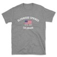 thumbnail image 1 of Glenwood Springs Colorado Patriot Men's Cotton T-Shirt, 1 of 1