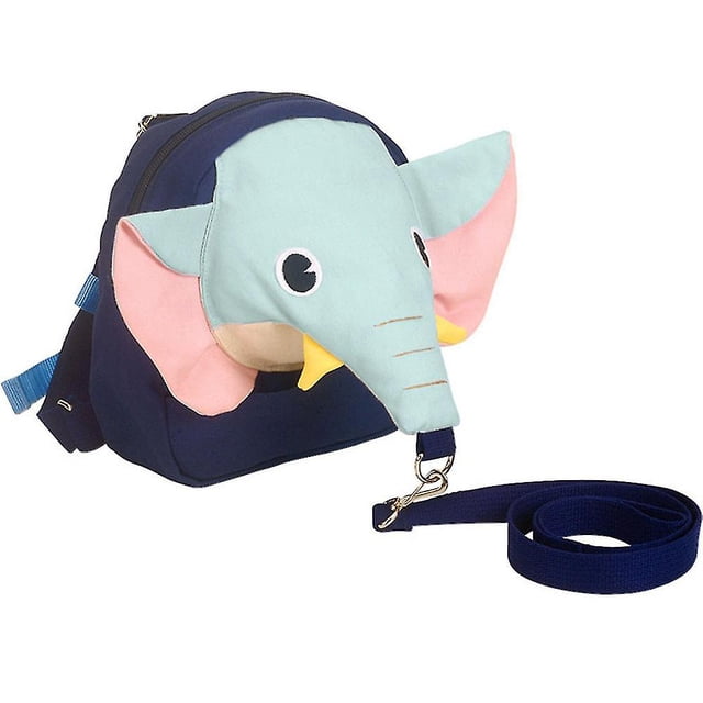 Mochila antipérdida para niños pequeños TANGJMXG con correa de seguridad elefante