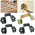 thumbnail image 2 of Goodhd 2X U Shaped Bed Connecting Connector Brackets Fixings Components Centre Support, 2 of 5