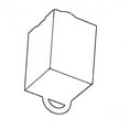 thumbnail image 5 of L-LOOP-WT-WAC Lighting-Accessory-Single Circuit Suspension Loop-1.38 Inches Wide by 3 Inches High-White Finish, 5 of 7