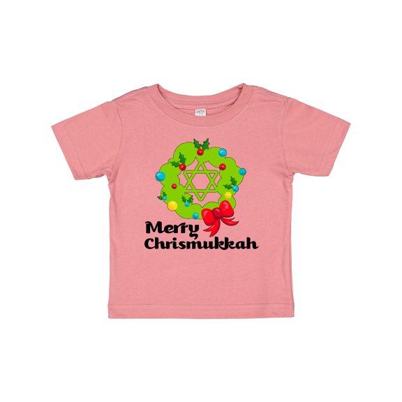 Inktastic Merry Chrismukkah Boys or Girls Baby T-Shirt