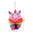 thumbnail image 5 of 3 Pieces Animal Bath Loofahs Kids Body Loofahs Cartoon Shower Loofahs Cute Bath Sponges Pouf Body Scrubbers Mesh Loofah Sponges for Children Shower Baby Washing Exfoliating, 5 of 5
