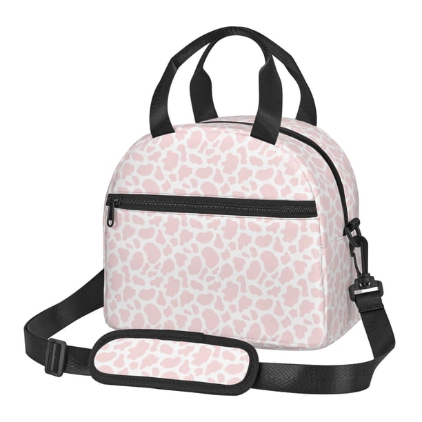 Balery Cow 1 Bolsa de Almuerzo Impresa, Caja de Almuerzo Reutilizable, Bolsa Térmica Aislada para Almuerzo, Bolsa Antiderrames