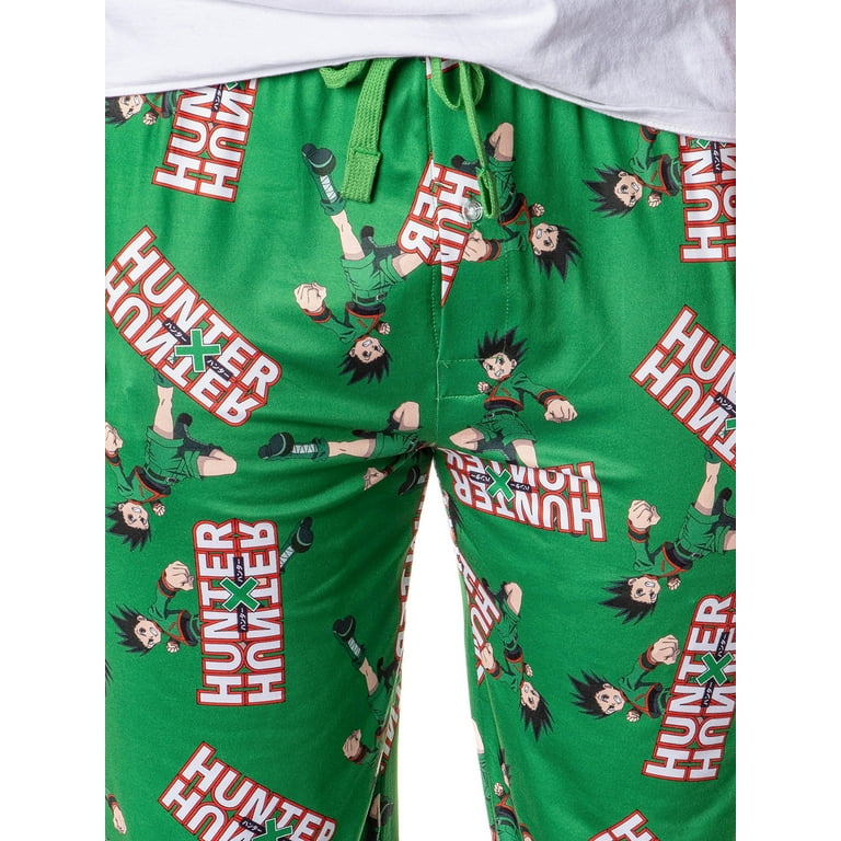 Hunter x Hunter Men's & Big Men's Anime Fleece Jogger Shorts, Sizes S-3XL,  Mens Anime Shorts 