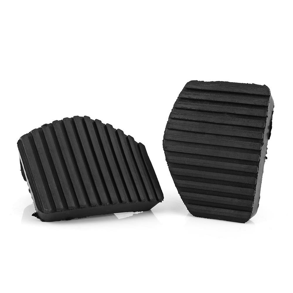 Tebru Brake Pedal Rubber Cover, Clutch Brake Pedal Rubber, 2Pcs Clutch