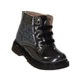 thumbnail image 1 of BOTAS BOTINES CASUAL VESTIR COQUETA NIÑA GRIS PLATA POLIPIEL 186806R LEON 186806Rp, 1 of 3