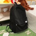 thumbnail image 2 of HJYCHN College Backpacks for Women Stylish Large Capacity Cute Soft Daypack for Girl Students Lightweight Backpack for Women Black One Size, 2 of 4