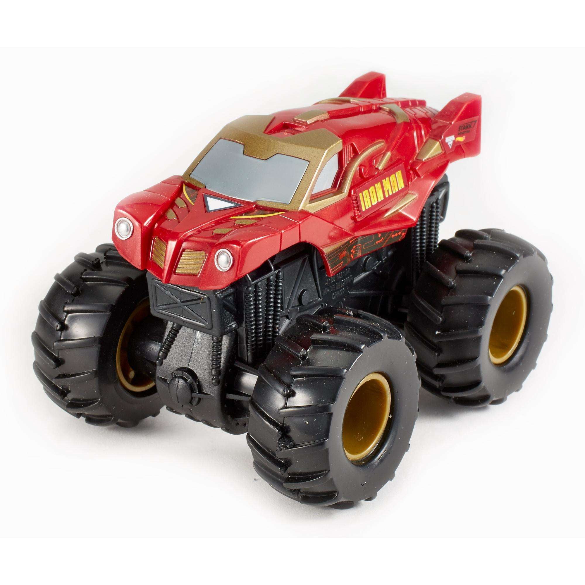 Hot Wheels Monster Jam Rev Tredz Iron Man Vehicle