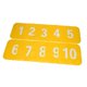 thumbnail image 5 of 10 conos planos para marcar puntos de asiento, conos de suelo antideslizantes para fútbol, ​​agilidad, amarillo, 5 of 9