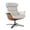 Baja Stone, variant on Jennifer Taylor Home Jovan 31.5" Mid-Century Modern Genuine Leather Recliner Lounge Chair, Pastel Beige Leather