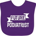 thumbnail image 3 of Inktastic Future Podiatrist Foot Doctor Boys or Girls Baby Bib, 3 of 4