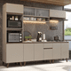 thumbnail image 2 of Cocina Integral Completa Modular Madesa Nice 260cm Crema 02, 2 of 6