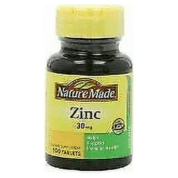 Nature Made Zinc Essential Nutrient & Antioxidant Support, 100ct, 4-Pack