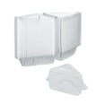 thumbnail image 3 of Caja de embalaje para pasteles,Recipiente de plástico transparente para rebanadas de pastel con tapa,Envase desechable para tarta de queso con tapa con bisagras,Embalaje transparente 100 piezas, 3 of 8