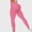 02-Hot Pink, variant on Fashion Butt Lifting Anti Cellulite Leggings for Women High Waisted Hip-Lifting Lightweight Yoga Pants Workout Tummy Control Sport Tights 02-Hot Pink XXL