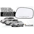 thumbnail image 5 of Rugged TUFF Passenger Side Mirror Glass Replacement for 03-08 Toyota Corolla, Matrix, 03-08 Pontiac Vibe (Non-Heat), 5 of 11