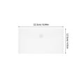 thumbnail image 2 of MLINS 40pcs Transparent Cash Bag Bank Deposits Checks Bag Money Pouch Plastic Document Storage Clear File Folder For Home Office Use, 2 of 8