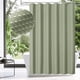 thumbnail image 4 of Cortina de ducha resistente, texturizada de poliéster, 256GSM, 71x71, con 12 ganchos, verde, 4 of 9