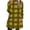 Yellow, variant on Ltctricy Women's Fluffy Oversized Sweatshirts Fuzzy Fleece Long Sleeve Crewneck Plaid Pullover Sweater Tops Plush Tunic Sweatshirts(Red,X-Large)
