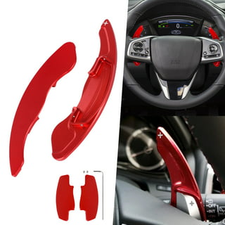 Red Steering Wheel Larger Paddle Shifter Extension Covers For Jaguar Land  Rover — iJDMTOY.com