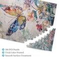 thumbnail image 3 of 500 PCS Fantasy Butterflies 500 pieces Vintage jigsaw puzzles,Vibrant Design,Great for Relaxation and Display for Puzzle Enthusiast,Classic Insect Wooden Puzzle for Home Wall decor, 3 of 6