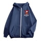 thumbnail image 4 of WILLBEST Sudadera con Capucha para Mujer, Estilo Casual, con Estampado Navideño, Cremallera, Manga Larga, Bolsillo y Cordón Ajustable Grande, 4 of 8