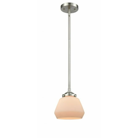 

Innovations 284-1S-SN-G171-LED Fulton 1 Light Mini Pendant part of the Nouveau Collection Brushed Satin Nickel
