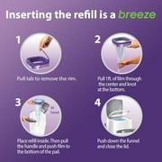 Litter Genie Cat Litter Disposal System Basic Refill, Pack 1 - Count 2