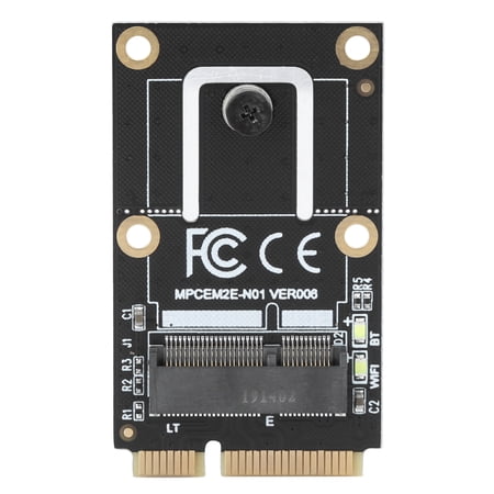 BIMZUC Mini PCIE PCIe USB Adapter for M.2 Wifi Bluetooth Card Wireless M2 NGFF Key E A Conversion Card Laptop Network Components Upgrade Module 10 inches / 25.4 cm