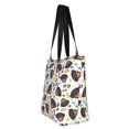 thumbnail image 2 of Vsdgher Rottweiler print Reusable Shopping Grocery Bags for Women Shopping with Pouch Foldable Pouch Lightweight Polyester Fabric, 2 of 6