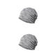 thumbnail image 2 of Qarigey Cool Running Cap Moda Gorras transpirables Tocado Senderismo Béisbol Equitación Hip Hop Gorro Ligero Hombres Sombreros Gris Gris 2piezas, 2 of 6