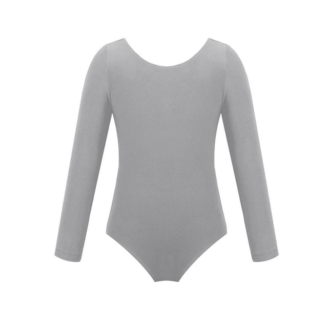 Kovlvoll Vêtements pour Filles Combinaisons Col Rond Manches Longues Mode Collants Danse Justaucorps Doux Mignon pour Fille