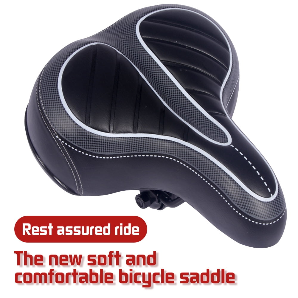 FZFLZDH Comfortable Bike Seat Cushion Bicycle Seat for Men Women with Dual Shock Absorbing Ball