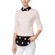 thumbnail image 2 of Blusa de Punto Maison Jules con Aspecto de Capas Rosa Pequeña, 2 of 2