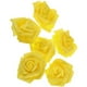 thumbnail image 2 of 50 rosas artificiales para decoración del hogar, boda o despedida de soltera (amarillas), 2 of 3