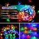 thumbnail image 4 of Cadena de luces solares con forma de flor IticDecor, 50 LED, impermeables para exteriores, 4 of 8