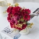 thumbnail image 1 of Ramo de simulación de boda de crisantemo y margarita rosa, planta de flores falsas hecha a mano artificial, arreglo floral de seda, decoración, 1 of 6