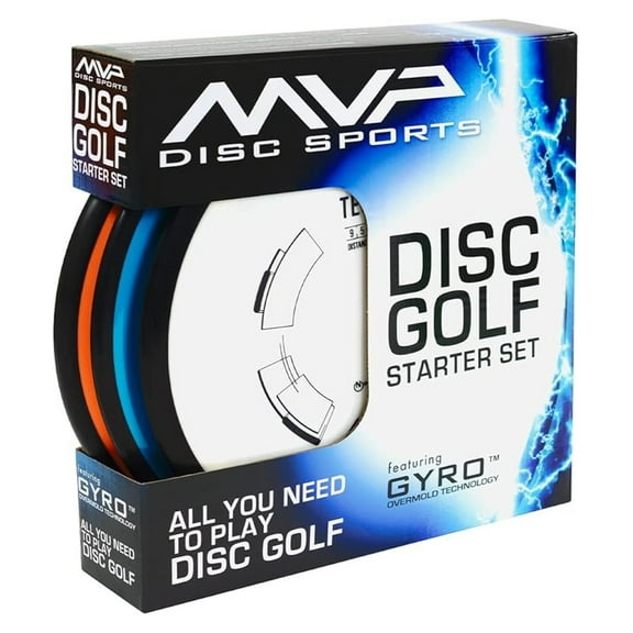 3-Disc Premium Disc Golf Starter Set (Colors and Models May Vary)