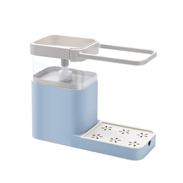 Kearding Estante de fregadero multifuncional, organizador de área de fregadero, estante de combinación de limpieza de cocina multifuncional Cocina y Comedor azul Kearding HA025572-02