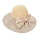 thumbnail image 5 of Sombrero de ala ancha para mujer, sombrero protector de viaje, sombrero de verano, gorra de pesca para Beige, 5 of 9