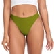 thumbnail image 1 of Fotbe Olive Tanga Sin Costuras para Mujer con Estampado – Panties Invisibles, Transpirables y Cómodos para Uso Diario-4X-Large, 1 of 6