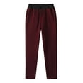 thumbnail image 1 of Pantalones de chándal de felpa para hombre: bajo elástico, joggers holgados, tejido de poliéster, ropa de gimnasio/casual, tallas S-XXXL., 1 of 7