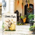 thumbnail image 6 of Sm:)e Eggs Flower Bunny Easter Garden Flag - 12x18 Inch Double-Sided, Polyester, Machine Washable & Reusable Outdoor Flag for Patio Decoration, 6 of 7