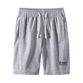 thumbnail image 3 of Mgmyaa Men's Relaxed Fit Drawstring Shorts with Exterior Pockets Elastic Waist Solid Color for Summer Casual Sports, 3 of 6